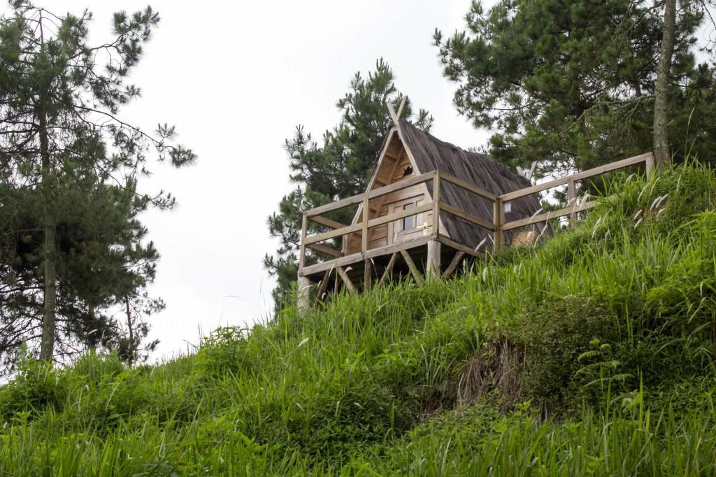Отель Papandayan Camping Ground Cileuleuy Экстерьер фото