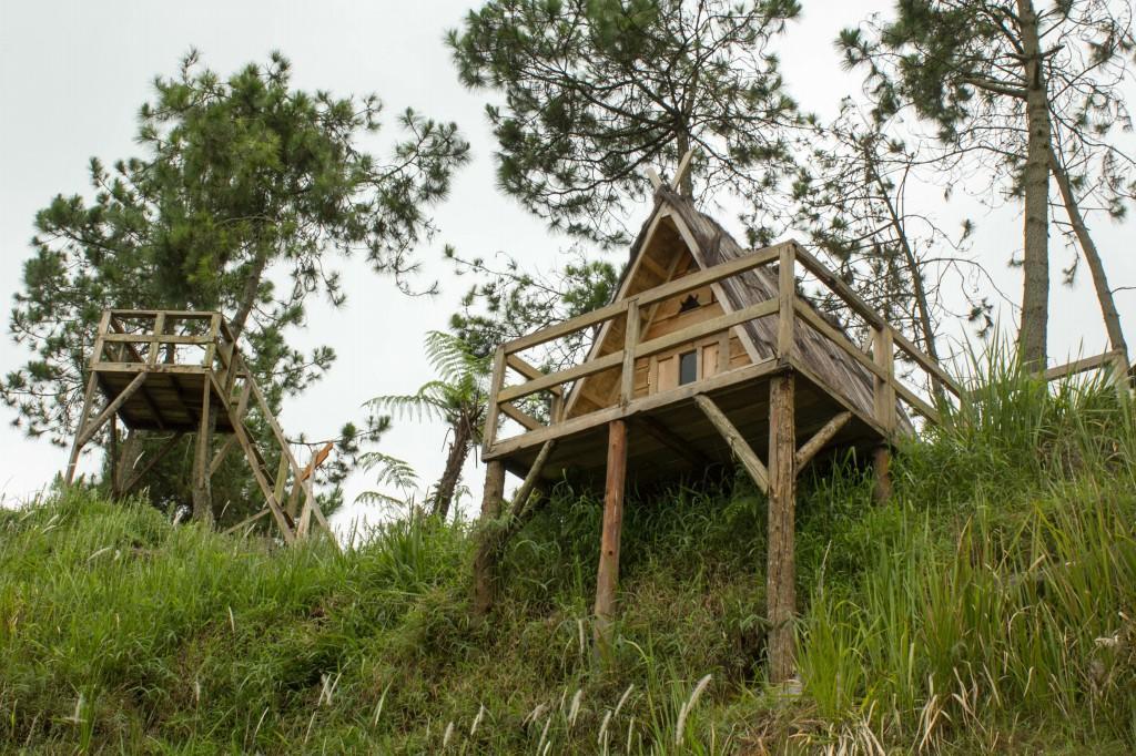 Отель Papandayan Camping Ground Cileuleuy Экстерьер фото