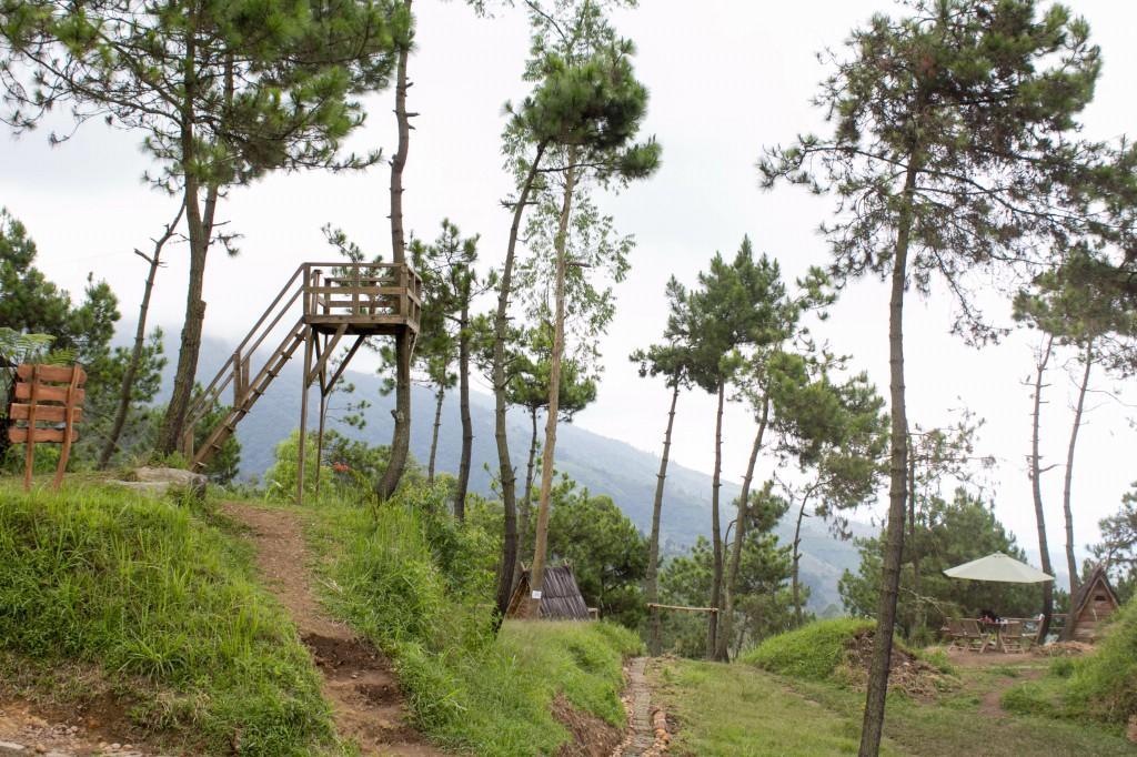 Отель Papandayan Camping Ground Cileuleuy Экстерьер фото