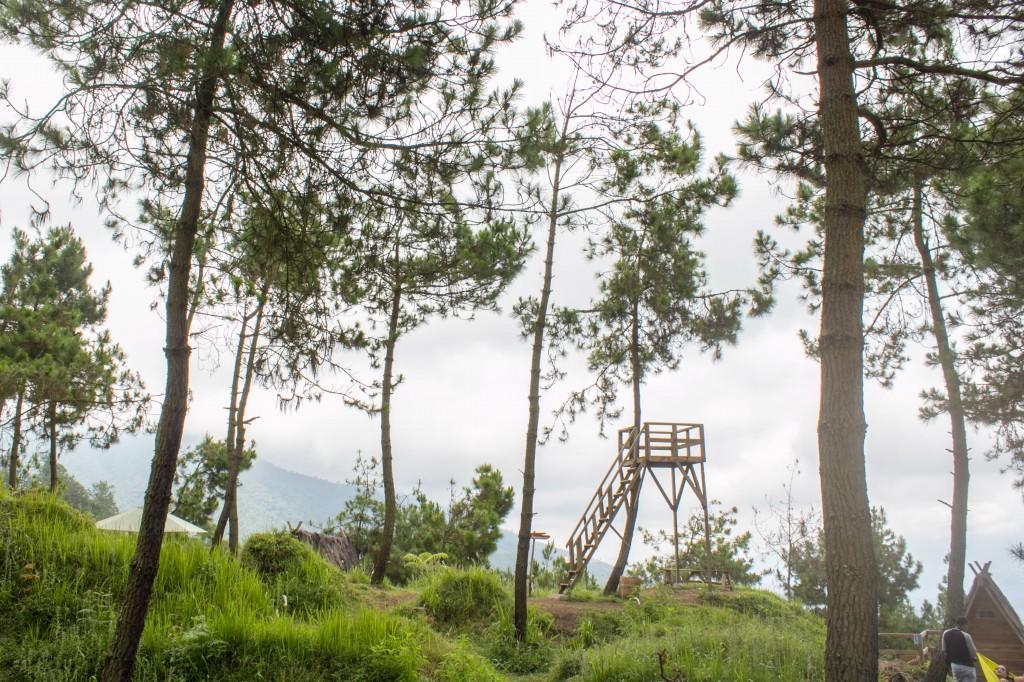 Отель Papandayan Camping Ground Cileuleuy Экстерьер фото