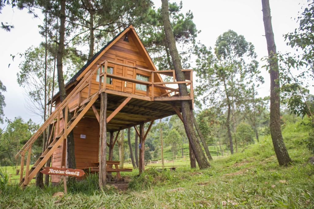 Отель Papandayan Camping Ground Cileuleuy Экстерьер фото